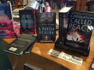 Hugo finalists at Lemuria Books in Jackson, Mississippi