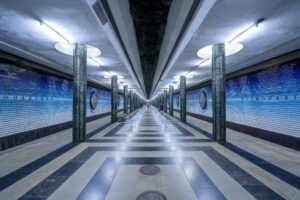 Soviet Metro Stations - Tashkent Kosmonavtlar